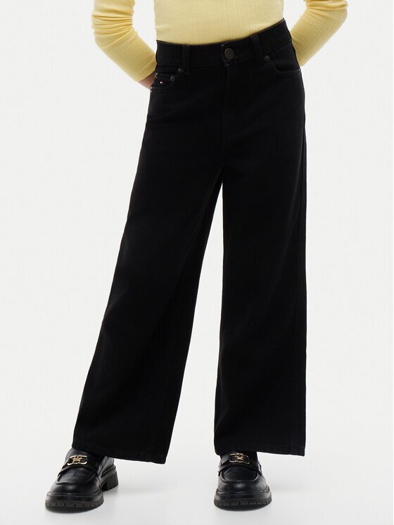 Tommy Hilfiger Blugi KG0KG09472 Wide Leg