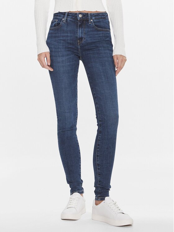 Tommy Hilfiger Blugi Th Flex Como Skinny Rw Pam WW0WW40638 Skinny Fit