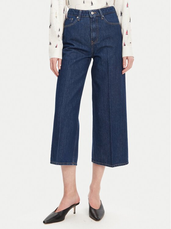 Tommy Hilfiger Blugi WW0WW44360 Wide Leg