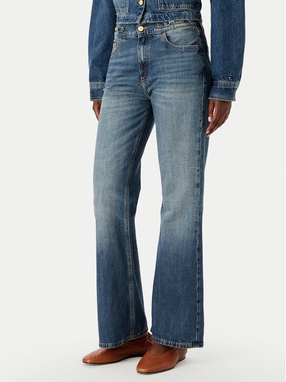 Tommy Hilfiger Blugi WW0WW49963 Flared Fit