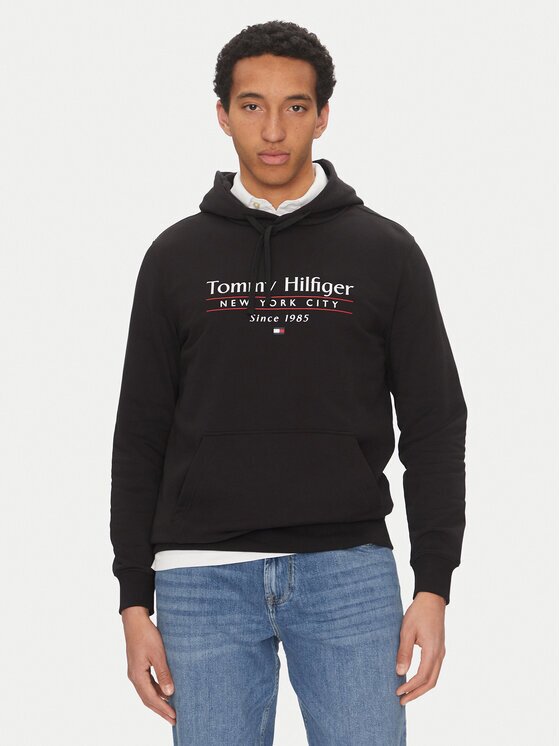 Tommy Hilfiger Bluză Center Stack MW0MW38672 Regular Fit
