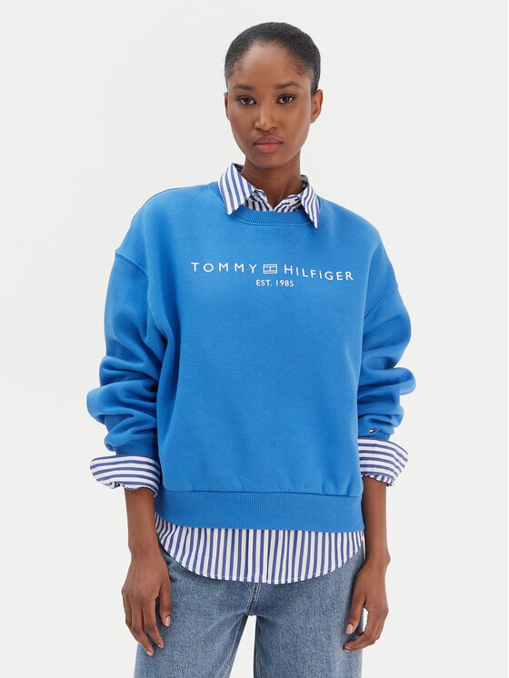 Tommy Hilfiger Bluză Corp Logo WW0WW47831 Regular Fit