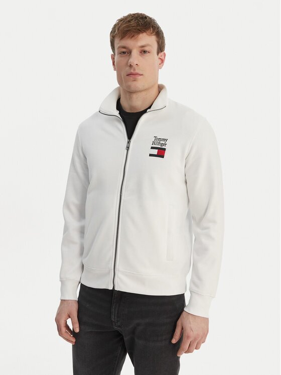Tommy Hilfiger Bluză Embro MW0MW42466 Regular Fit