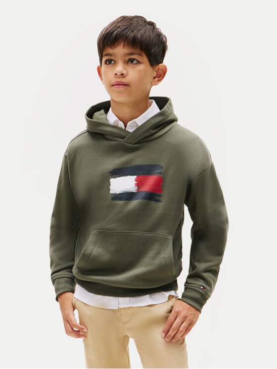 Tommy Hilfiger Bluză Flag KB0KB10112 Regular Fit