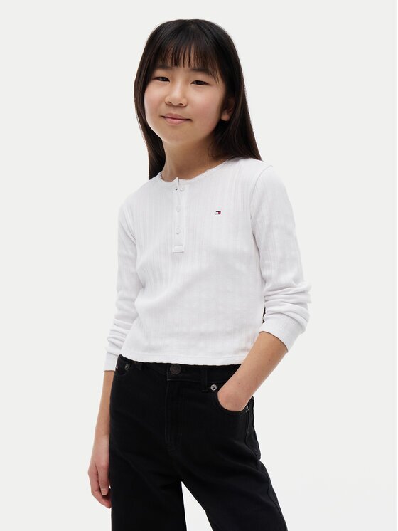 Tommy Hilfiger Bluză KG0KG09463 Regular Fit