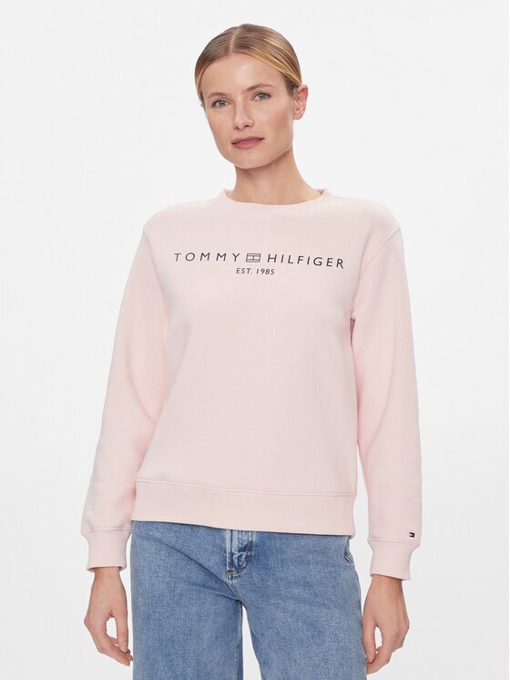 Tommy Hilfiger Bluză Logo WW0WW39791 Regular Fit