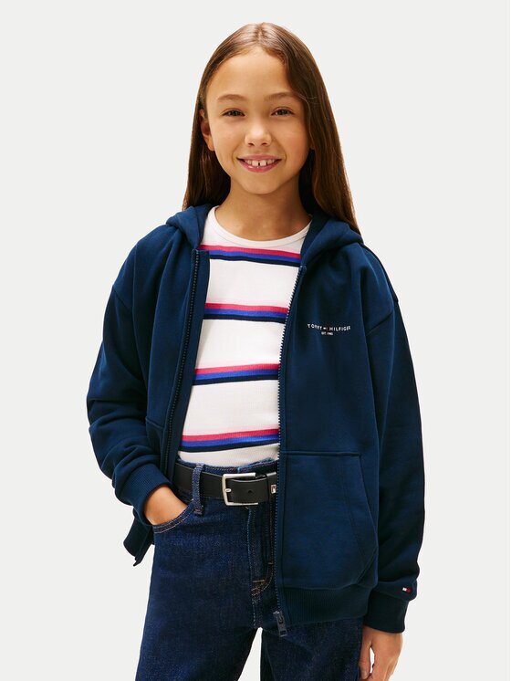 Tommy Hilfiger Bluză Mini Corp KS0KS00726 Regular Fit