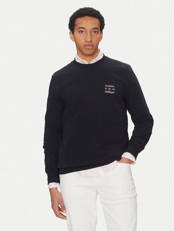 Tommy Hilfiger Bluză Stack MW0MW38673 Regular Fit