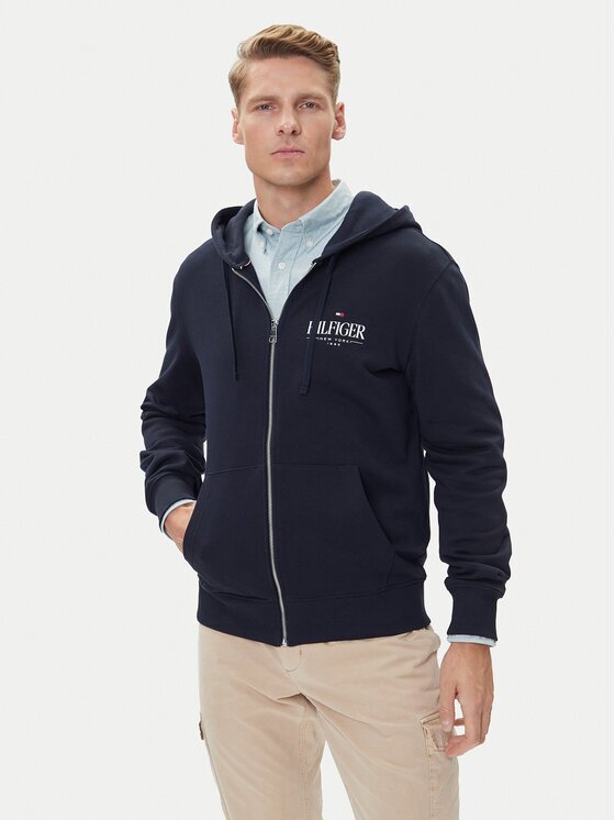 Tommy Hilfiger Bluză Stacked MW0MW39375 Regular Fit