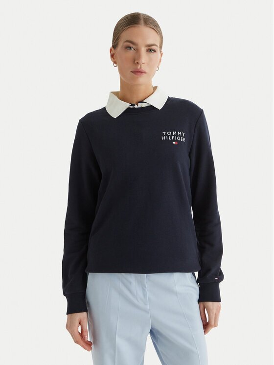 Tommy Hilfiger Bluză UW0UW04521 Regular Fit