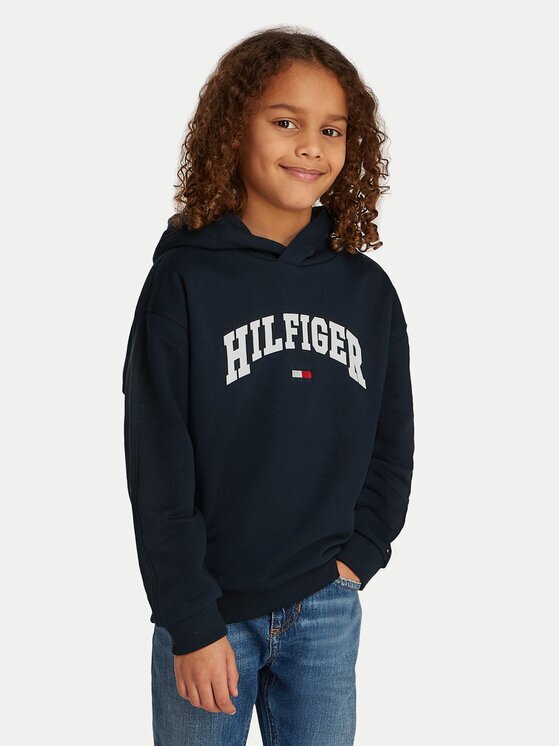 Tommy Hilfiger Bluză Varsity KB0KB09574 Relaxed Fit