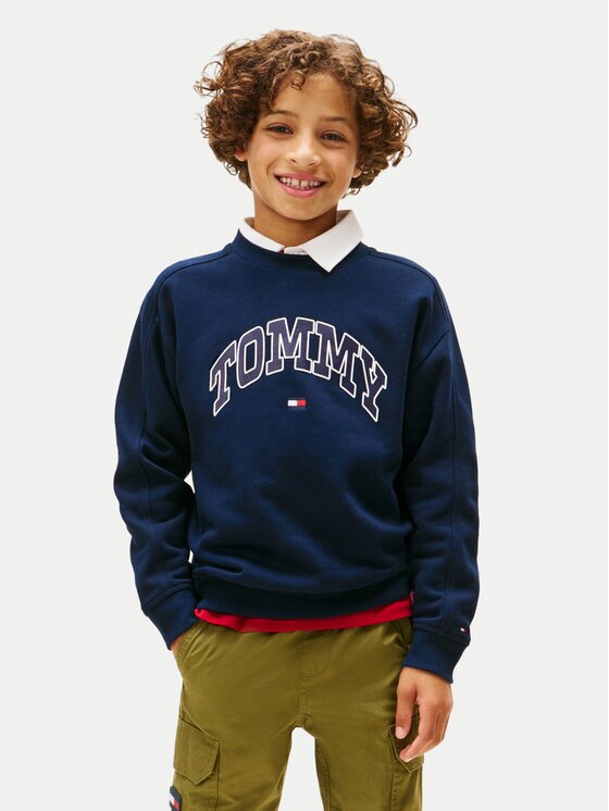 Tommy Hilfiger Bluză Varsity KB0KB09899 Regular Fit