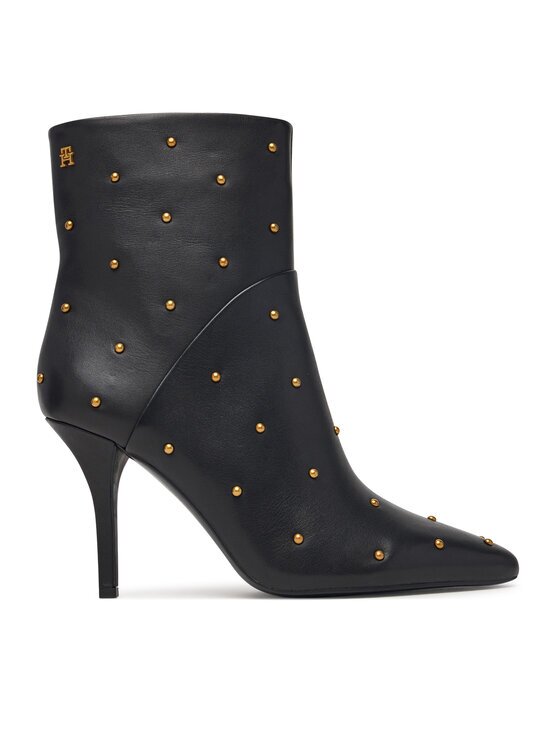 Tommy Hilfiger Botine High Heel Ankle Boot With Studs FW0FW09558