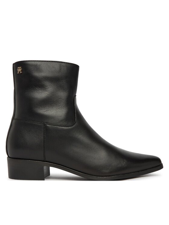 Tommy Hilfiger Botine Leather Ankle Boot W Zip FW0FW09921