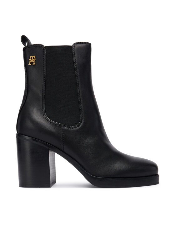 Tommy Hilfiger Botine Square Toe Chelsea High Block Hl FW0FW08844