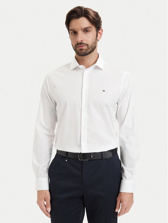 Tommy Hilfiger Cămașă Cl Solid MW0MW43749 Regular Fit