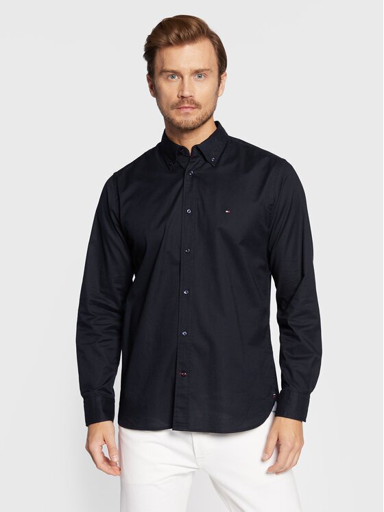 Tommy Hilfiger Cămașă Core Flex Poplin MW0MW25035 Regular Fit