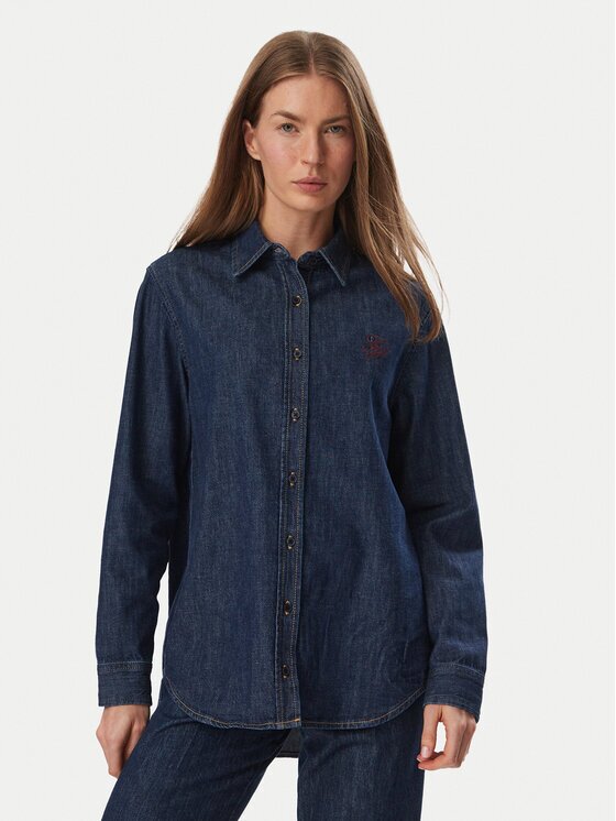 Tommy Hilfiger cămașă de blugi WW0WW52176 Relaxed Fit