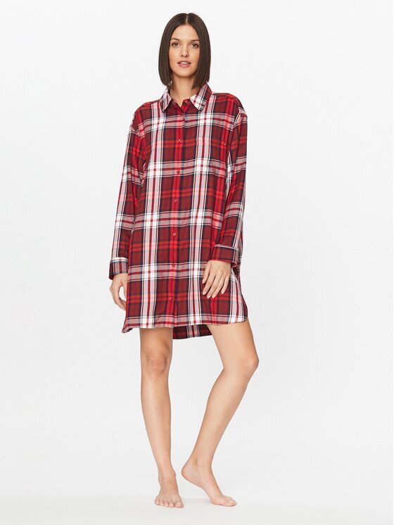 Tommy Hilfiger Cămașă de noapte UW0UW04874 Relaxed Fit