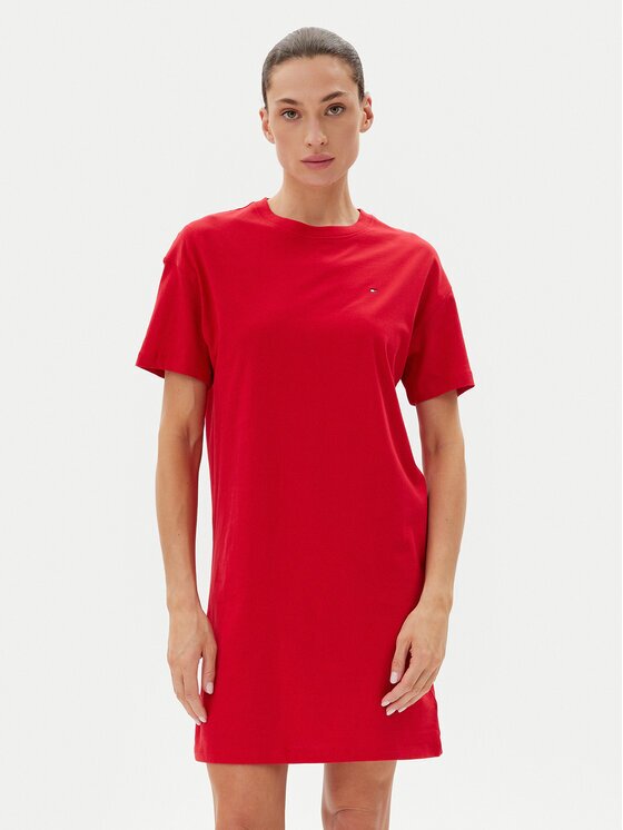 Tommy Hilfiger Cămașă de noapte UW0UW05767 Regular Fit