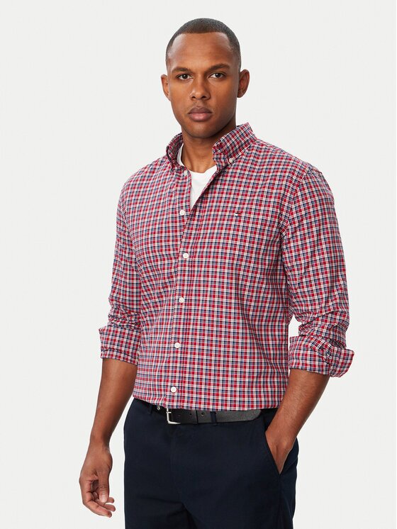Tommy Hilfiger Cămașă Flex Poplin MW0MW44595 Regular Fit
