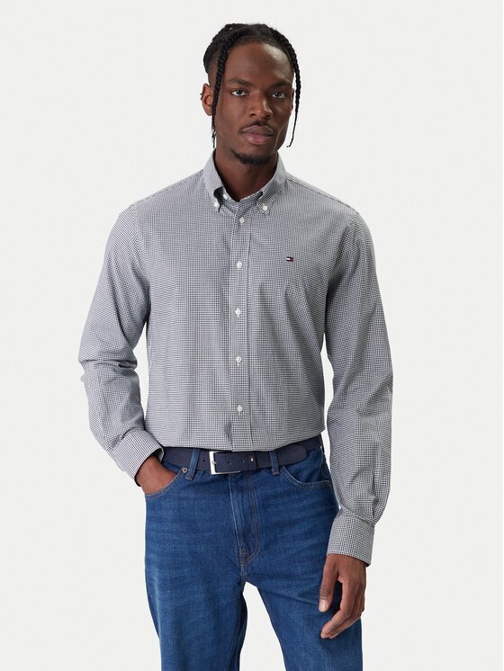 Tommy Hilfiger Cămașă Gingham MW0MW41699 Regular Fit