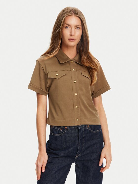 Tommy Hilfiger Cămașă Gold Button WW0WW44626 Regular Fit