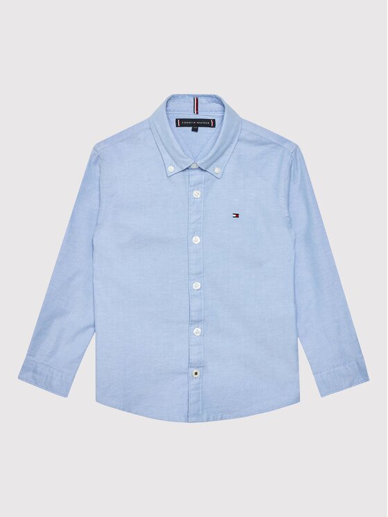 Tommy Hilfiger Cămașă Oxford KB0KB06964 D Albastru celest Regular Fit