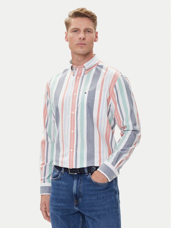 Tommy Hilfiger Cămașă Oxford Regatta MW0MW39476 Regular Fit