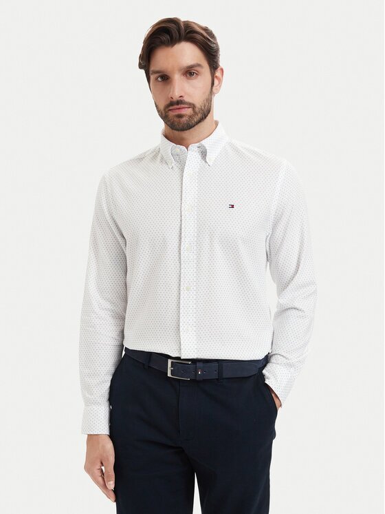 Tommy Hilfiger Cămașă Poplin MW0MW43318 Regular Fit