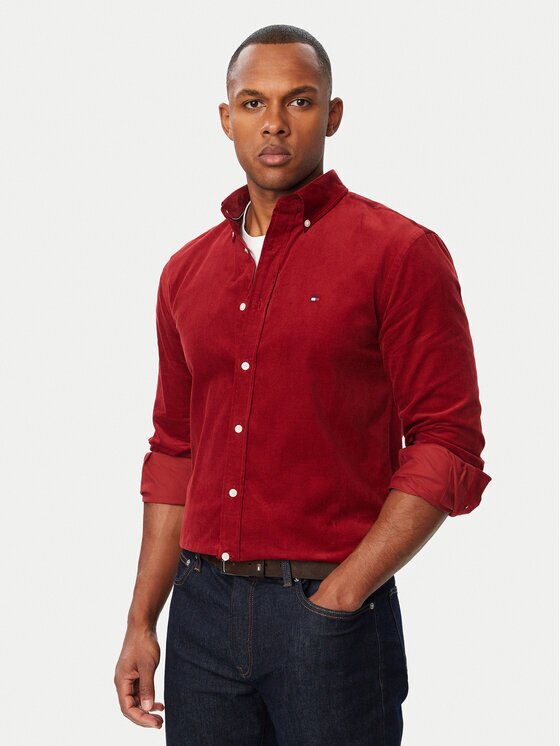 Tommy Hilfiger Cămașă Solid MW0MW40486 Regular Fit