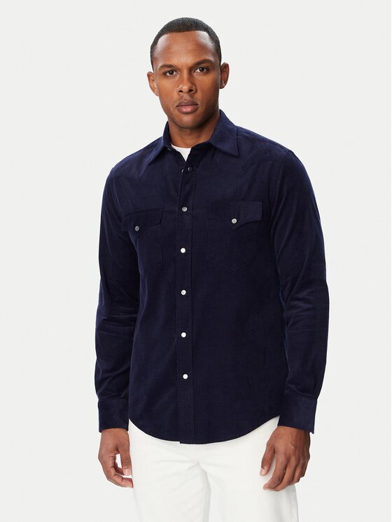 Tommy Hilfiger Cămașă Western Corduroy MW0MW45647 Regular Fit