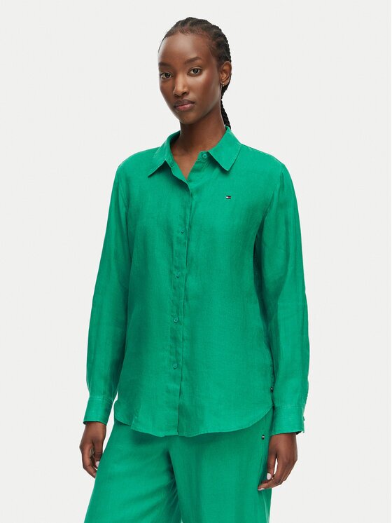 Tommy Hilfiger Cămașă WW0WW44679 Relaxed Fit