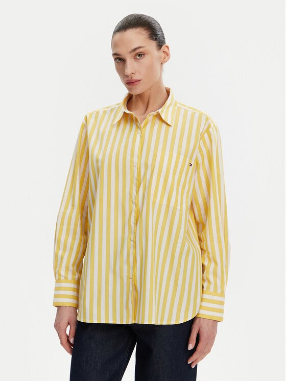 Tommy Hilfiger Cămașă WW0WW45612 Relaxed Fit