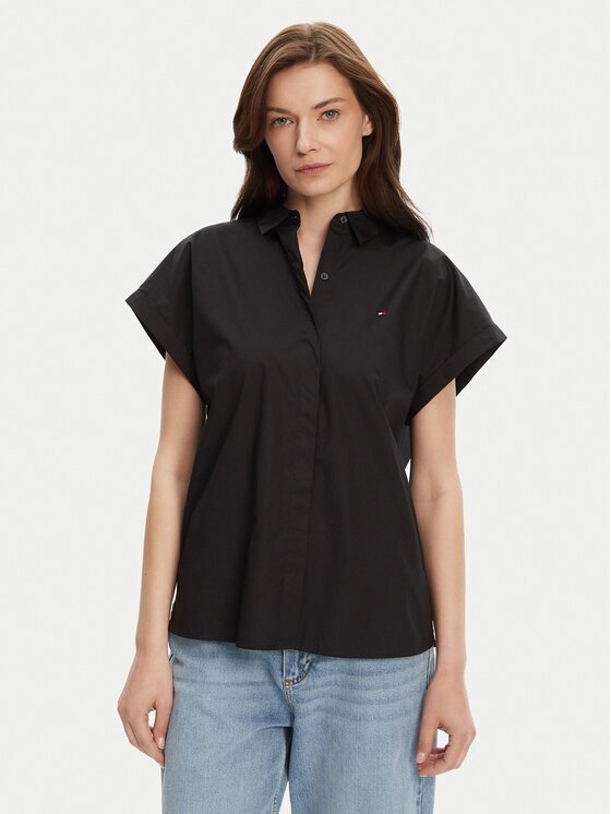 Tommy Hilfiger Cămașă WW0WW45897 Relaxed Fit