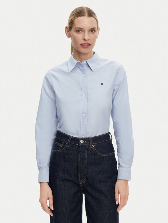Tommy Hilfiger Cămașă WW0WW46111 Relaxed Fit