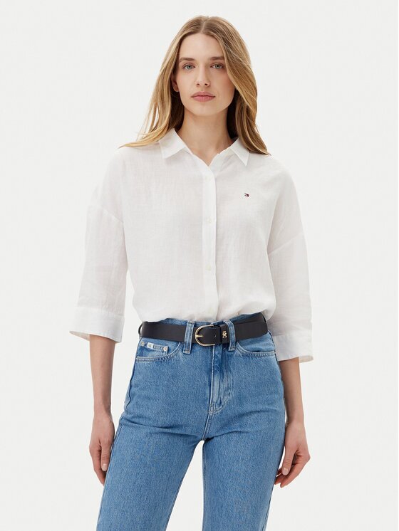 Tommy Hilfiger Cămașă WW0WW46169 Loose Fit