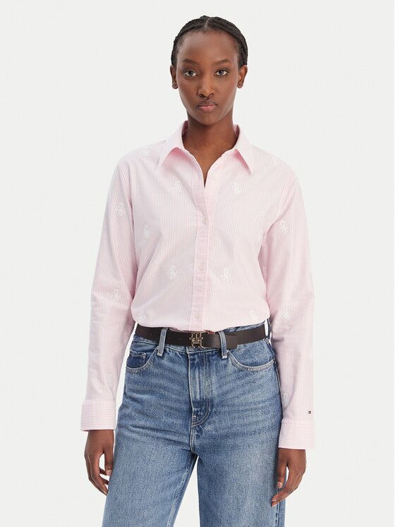 Tommy Hilfiger Cămașă WW0WW49386 Regular Fit