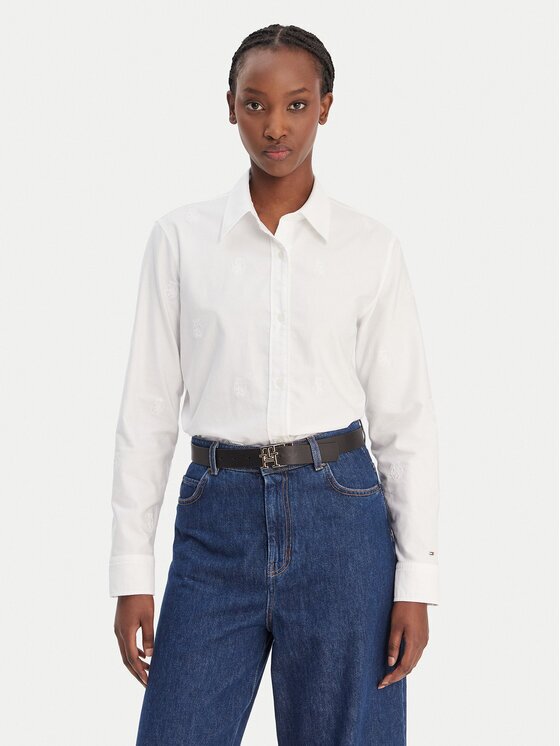 Tommy Hilfiger Cămașă WW0WW49386 Relaxed Fit