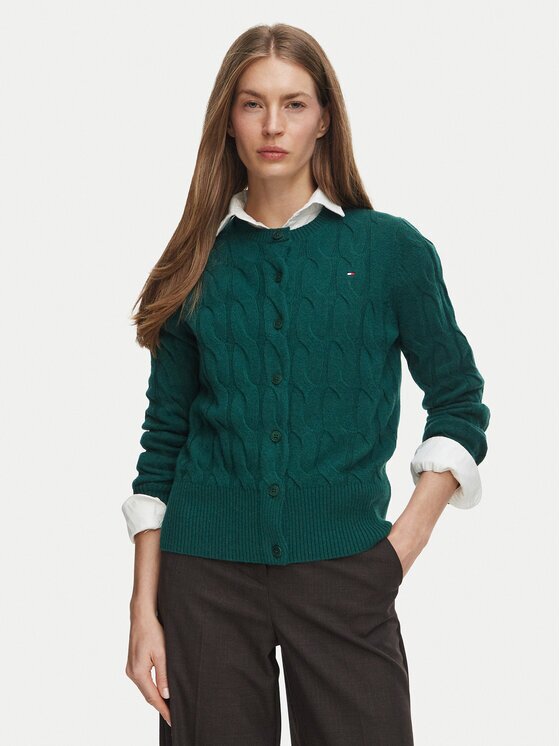Tommy Hilfiger Cardigan Soft WW0WW52191 Regular Fit