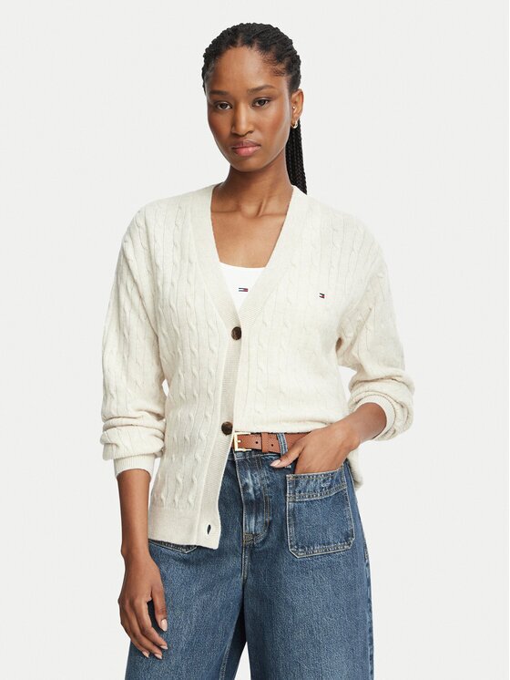 Tommy Hilfiger Cardigan UW0UW06630 Relaxed Fit