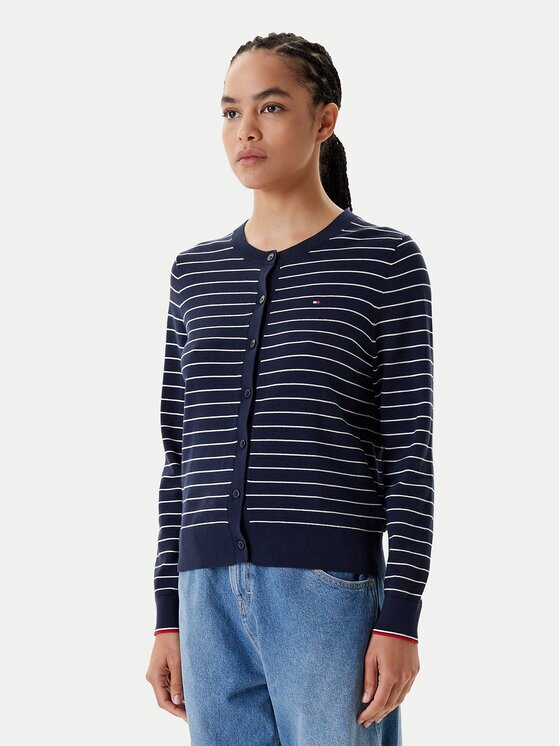 Tommy Hilfiger Cardigan WW0WW42370 Regular Fit