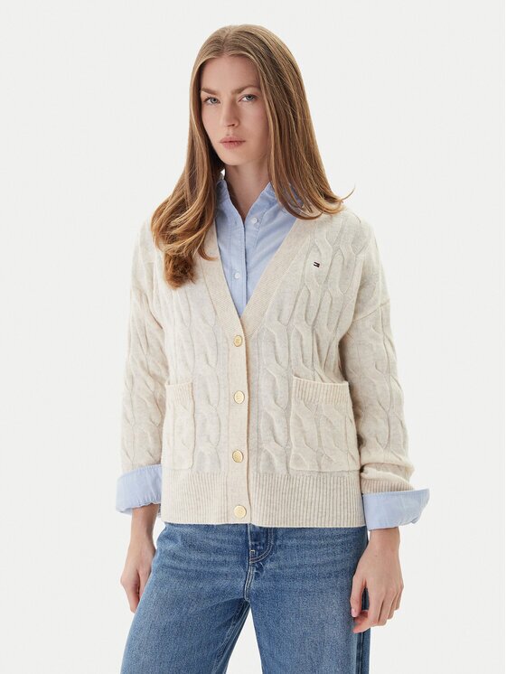Tommy Hilfiger Cardigan WW0WW43089 Regular Fit