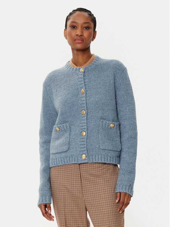 Tommy Hilfiger Cardigan WW0WW44473 Regular Fit