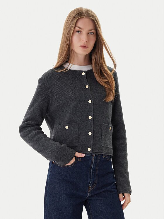 Tommy Hilfiger Cardigan WW0WW46441 Regular Fit