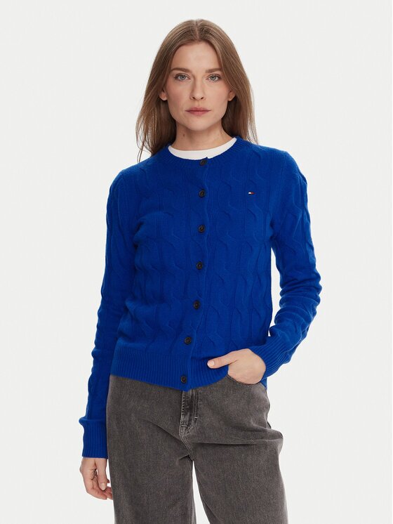 Tommy Hilfiger Cardigan WW0WW47463 Regular Fit