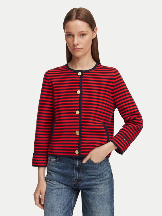 Tommy Hilfiger Cardigan WW0WW50088 Regular Fit
