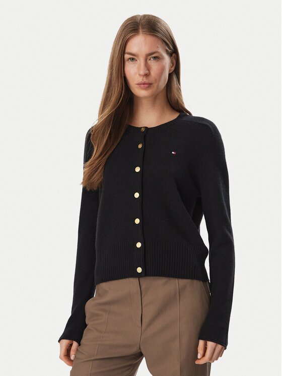 Tommy Hilfiger Cardigan WW0WW51439 Slim Fit