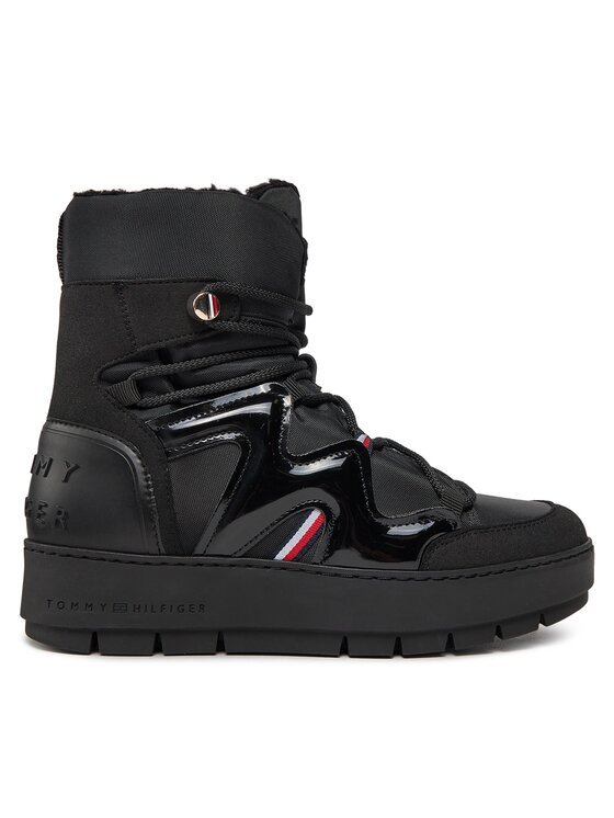 Tommy Hilfiger Cizme de zăpadă Patent Snowboot FW0FW07852