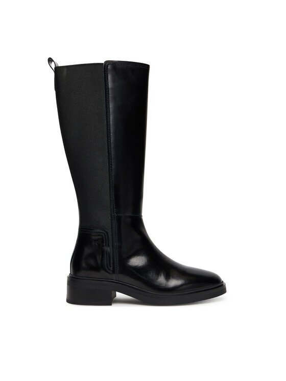 Tommy Hilfiger Cizme Th Minimal Abrasivato Long Boot FW0FW08979